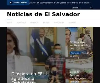 Crconsultingr.com(Noticias de El Salvador) Screenshot