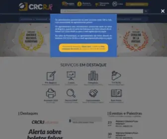 CRC.org.br(Conselho Regional de Contabilidade do Estado do Rio de Janeiro) Screenshot