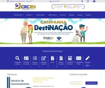 CRCRN.org.br(CONSELHO REGIONAL DE CONTABILIDADE RIO GRANDE DO NORTE) Screenshot