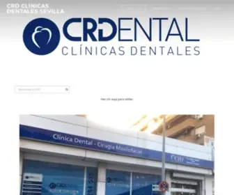 CRDclinicas.com(CRD CLÍNICAS DENTALES SEVILLA) Screenshot