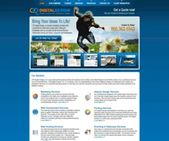 Crdigitaldesign.com(CR Digital Design) Screenshot