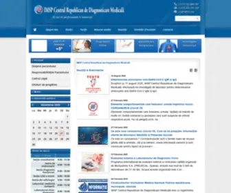 CRDM.md(IMSP Centrul Republican de Diagnosticare Medicala) Screenshot