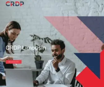 CRDP-Limousin.fr(Le média axé Formation & Entrepirse) Screenshot