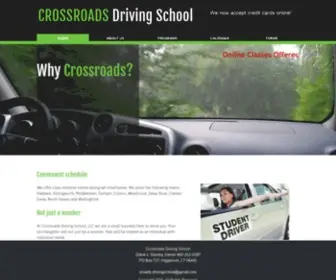 CRdrivingschool.com(Crossroads Driving School) Screenshot