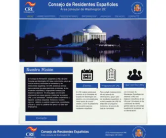 Cre-Washingtondc.org(INICIO) Screenshot