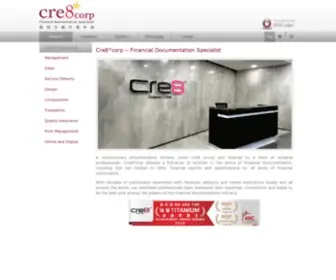 Cre8Corp.com(Cre8 (Greater China) Ltd) Screenshot