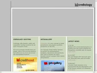 Cre8Ology.net(Design) Screenshot