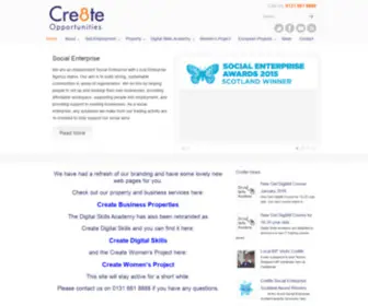Cre8TE.co.uk(Cre8te Opportunities Limited) Screenshot