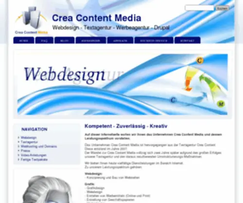 Crea-Content.com(News Eye) Screenshot