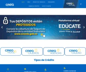 Crea.fin.ec(Cooperativa CREA) Screenshot