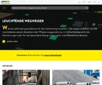 Creabeton-Baustoff.ch(CREABETON BAUSTOFF AG) Screenshot