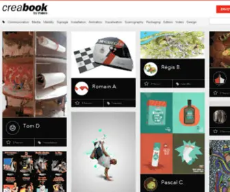 Creabook.com(Books professionnels de graphiste) Screenshot