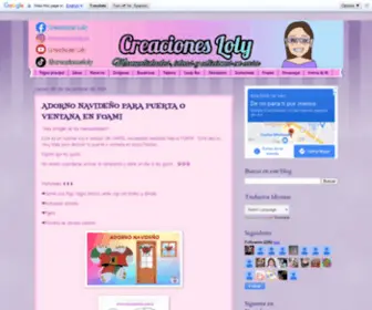 Creacionesloly.com.ar(Creaciones Loly) Screenshot