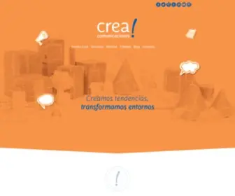 Creacomunicaciones.com(Relaciones Públicas) Screenshot