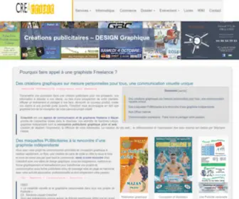Creactivit.com(Créations publicitaires) Screenshot