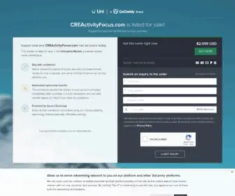 Creactivityfocus.com(Creactivityfocus) Screenshot