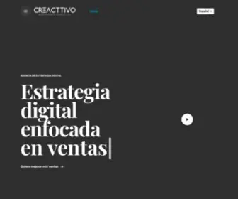 Creacttivo.com(Agencia de estrategia digital) Screenshot