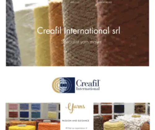 Creafil.it(Creafil International) Screenshot