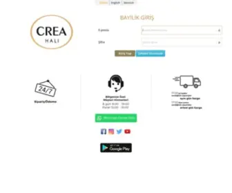 Creahalisiparis.com(CREA HALI) Screenshot