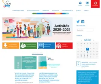 Creai-Ara.org(Accueil) Screenshot