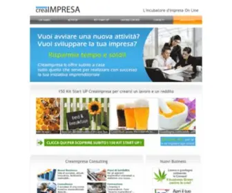 Creaimpresa.it(Piani di fattibilità) Screenshot