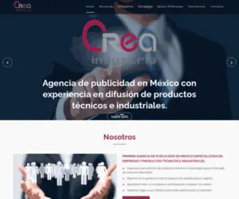 Creaindustria.com(Crea Industria) Screenshot