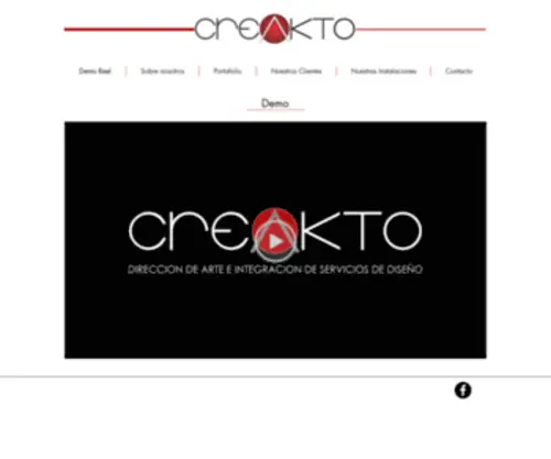 Creakto.com(Diseño de Producción) Screenshot