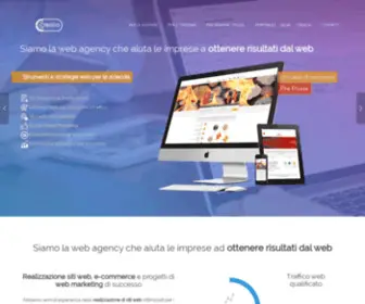 Crealia.it(Web Agency realizzazione siti internet e) Screenshot