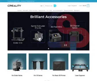 Creality3Dparts.com(Original Parts &amp; Accessories) Screenshot