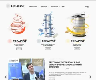 Crealyst.com(Référence mondiale du chargement dense) Screenshot