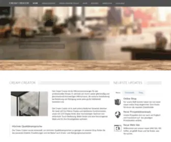 Cream-Creator.de(Cream Creator) Screenshot