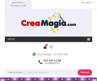 Creamagia.com.co(Tienda de Magia) Screenshot