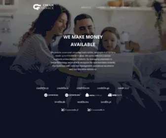 Creamfinance.com(Smart Data) Screenshot
