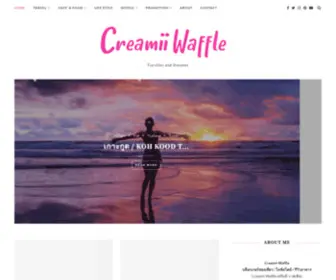 Creamiiwaffle.com(Creamii Waffle) Screenshot