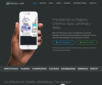 Creamostuapp.com(Creamos tu app) Screenshot