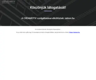 Creamotiv.hu(CR Hungary Kft) Screenshot