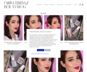 Creamsbeautyblog.de(Carina Teresa Beauty Blog) Screenshot