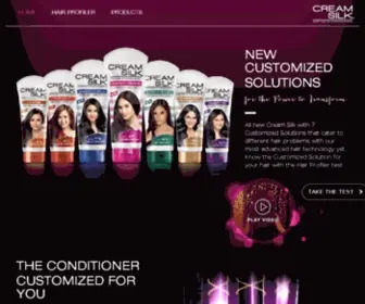 Creamsilk.com.ph(Home) Screenshot