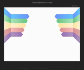 Creamteenpics.com(Welcome to) Screenshot
