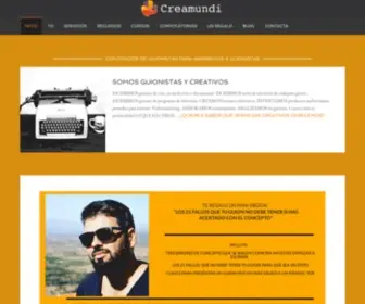 Creamundi.es(Todo sobre guión) Screenshot