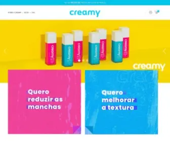 Creamy.com.br(Skincare facial: a importância de manter uma rotina de cuidados) Screenshot