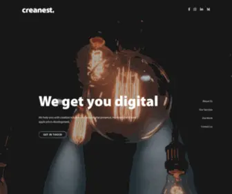 Creanest.com(Creanest Creative Solutions) Screenshot