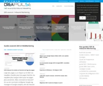 Creapulse.fr(Premier site de guides SEO et Inbound Marketing) Screenshot