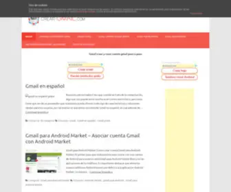 Crear-Gmail.com(Crear Gmail) Screenshot