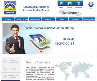 Crear-ID.com(Inicio) Screenshot