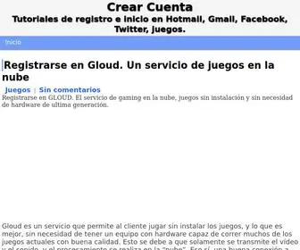 Crearcuenta.com.ar(Crear Cuenta) Screenshot