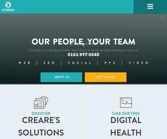 Creare.co.uk(Websites & Digital Marketing for SMEs) Screenshot