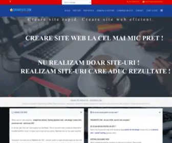 Crearesite.com(WEB DESIGN) Screenshot