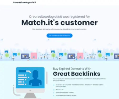 Crearesitowebgratis.it(Promovare web) Screenshot