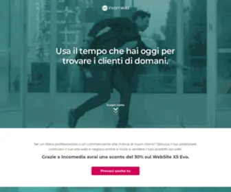 Creareunsitoweb.it(Incomedia WebSite X5 EVO) Screenshot
